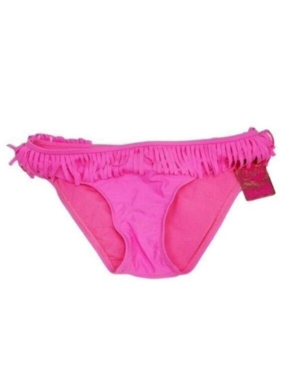 Candies | Fringe Bikini Swim Wear Bottoms Bright Pink NWT
